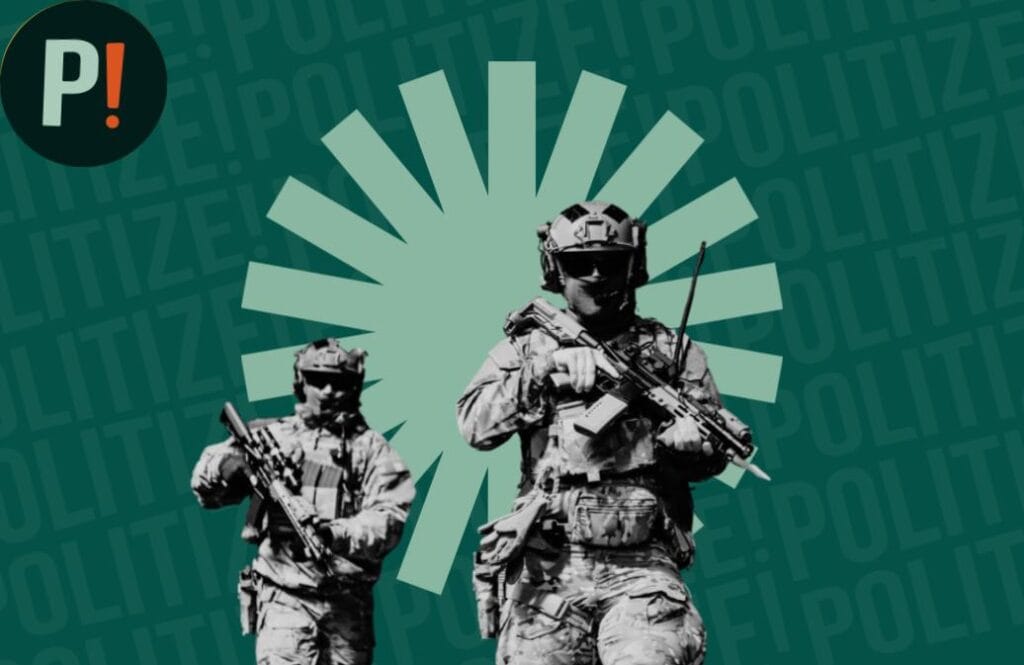 Imagen de militares representando la militarización de la seguridad pública en México