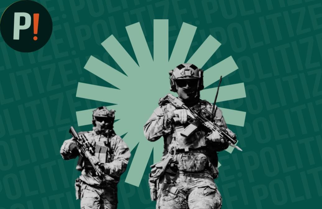Imagen de militares representando la militarización de la seguridad pública en México